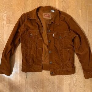 Levi's Women’s Rust Corduroy Jacket size XS